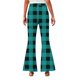 thumbnail image 4 of Pantalones largos con estampado para niñas, forrados de vellón para mayor calidez, pantalones largos casuales, leggings ligeramente acampanados, traje para niñas de 5 a 16 años., 4 of 6