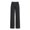Black, variant on Women's Solid High Waisted Casual Straight Leg Pants Elastic Waist Wide Leg Long Trousers with Pockets and Hanging Feeling