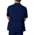 thumbnail image 2 of Adar Universal Men's Zippered Short Sleeve Jacket (Available in 7 Colors), 2 of 7