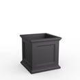 thumbnail image 3 of Mayne Fairfield 24" x 24" x 24" Square Graphite Grey Self Watering Plastic Planter, 3 of 13