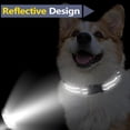 thumbnail image 3 of Minzimin Reflective Dog Collar for Medium Large Small XS XL Extra Small Dogs, Nylon Adjustable Puppy Collar, 3 of 7