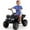 Black, variant on Costway Kids Ride On Electric ATV 6V 4-Wheeler Quad Car with One-Button Start Tread Tires Red