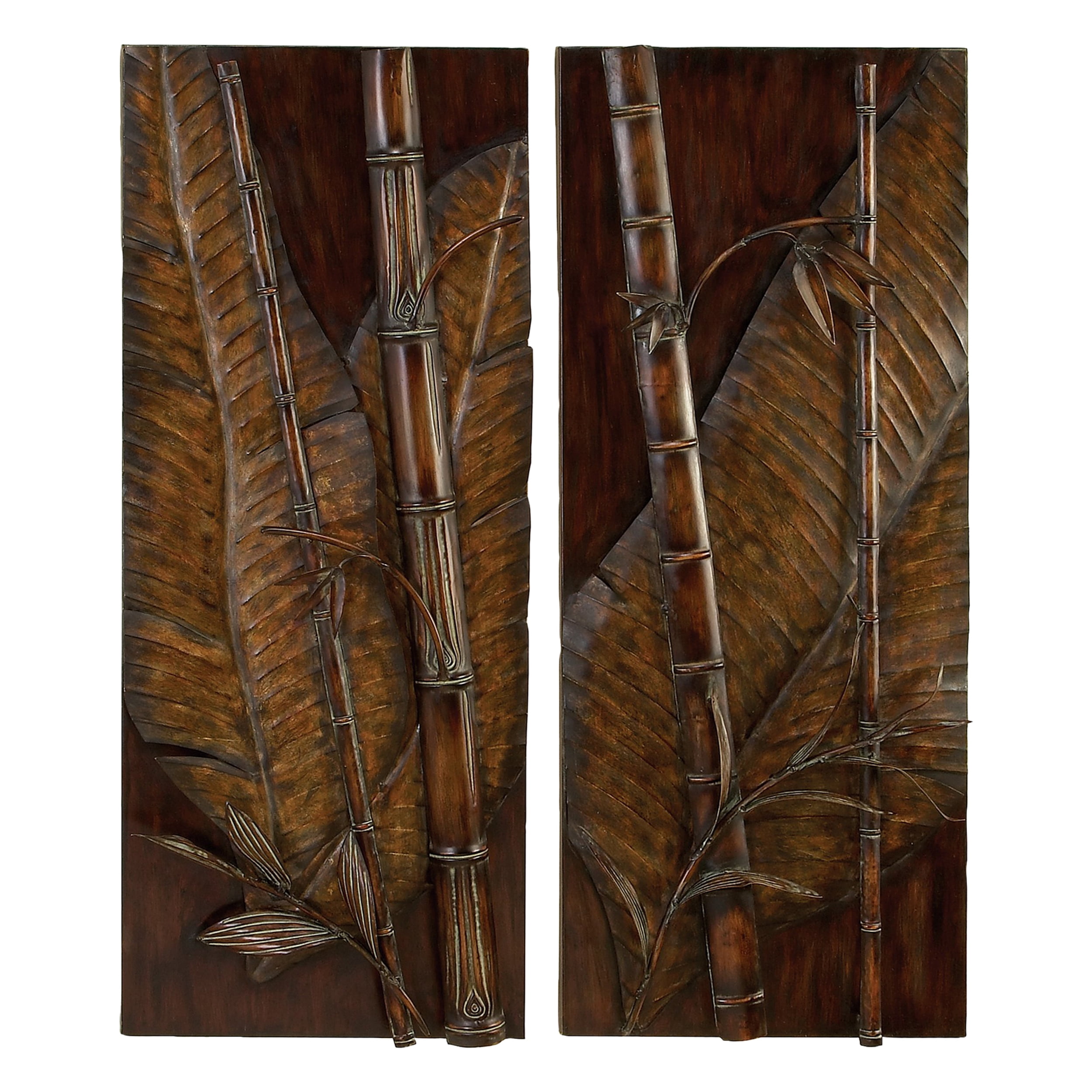 Tropical Metal Wall Art Set of 2 - Walmart.com - Walmart.com
