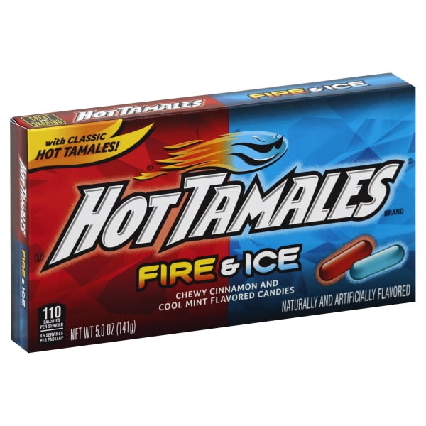Hot Tamales Fire Ice Chewy Candies, 5 Oz.