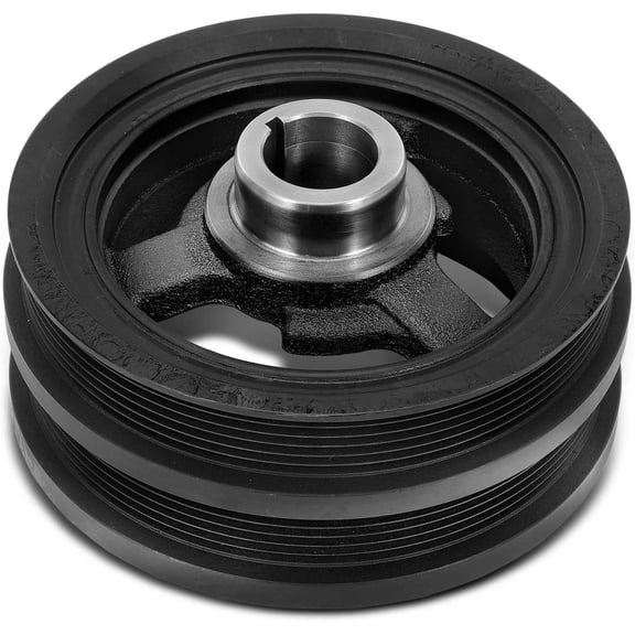 A-Premium Engine Harmonic Balancer Crankshaft Pulley Compatible with Ford F-150 F150 Mustang 2011 2012 2013 2014, DOHC V8 5.0L, Replace# CR3Z6312A, BR3Z6312A