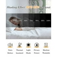 thumbnail image 6 of Fsddascl Sage Green Octopus Coastal Blackout Curtains for Bedroom/Living Room, Thermal Insulated Kitchen Curtains, Nautical Coral Starfish Grommet Darkening Window Treatment Drapes 42"x63"x2, 6 of 8