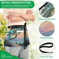thumbnail image 4 of Yayeee Waist Apron with Pockets for Cooking Waterproof Half Server Aprons, Pine Tree Rainbow, 4 of 7