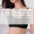 thumbnail image 2 of Turilly Bras Womens Ribbed Round Neck Wireless Bra With Thin Straps And Center Cutout Everyday Bras, 2 of 5