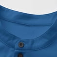 thumbnail image 5 of SGFCWSX Mens Tank Tops Henley Sleeveless Shirts for Men Graphic Print Pocket Casual Daily Wear Summer Muscle Tank Top Navy Size 3XL, 5 of 7