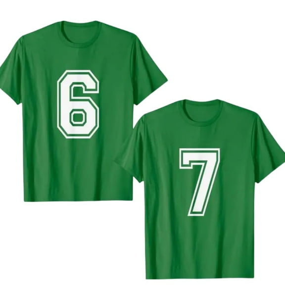 Six Seven 6 7 Meme Funny Teacher Halloween Costume, 6 7 Halloween Group Tee, 6 7 Group Costume Tee, Teacher 6 7 Tee, Funny Number Meme Shirt