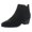 Black Nubuck, variant on Aqua College Womens Isla Suede Waterproof Ankle Boots Brown 6.5 Wide (C,D,W)