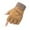 Khaki, variant on 1 Pair Fingerless Color Guard Gloves with Adjustable Wrist Strap For Flag Pole Sports