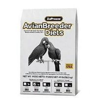 Zupreem Natural AvianBreeder Bird Food for Cockatiel, 40-Lb