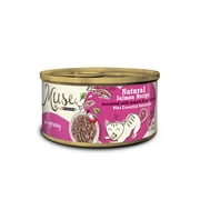 Angle View: Muse by Purina Natural Salmon Recipe Accented with Tomato & Spinach in Gravy Adult Wet Cat Food - 3 oz. Can