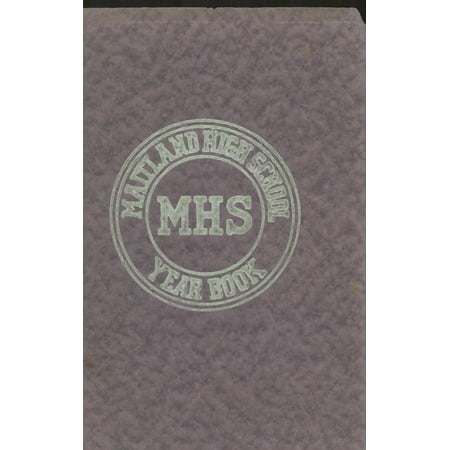 (Custom Reprint) Yearbook: 1923 Maitland High School - Chieftain Yearbook (Maitland, MO)