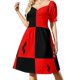 thumbnail image 2 of Vestido de manga corta Dr Q vestidos estilo coreano verano traje de mujer ropa de mujer novedades de verano mono de verano de mujer, 2 of 8