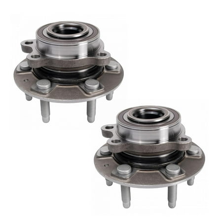 TRQ Front Wheel Bearing & Hub Assembly Set Fits Silverado Tahoe Sierra Yukon BHA32264 Fits select: 2019-2021 CHEVROLET SILVERADO, 2019-2021 GMC SIERRA