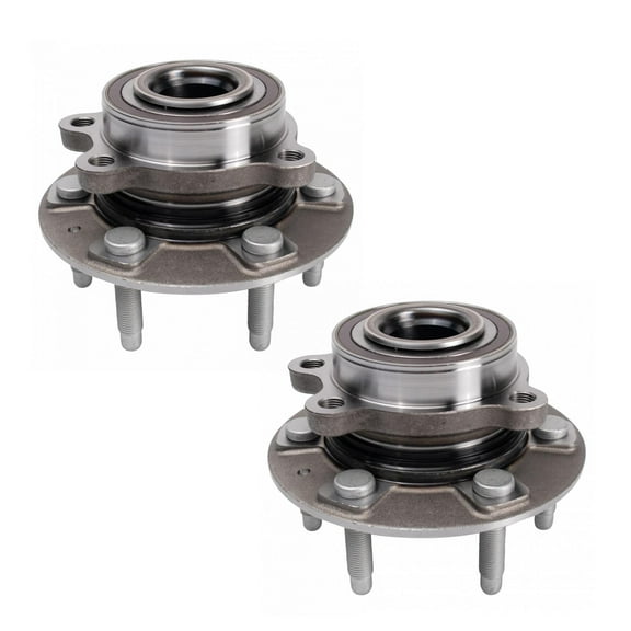 TRQ Front Wheel Bearing & Hub Assembly Set Fits Silverado Tahoe Sierra Yukon BHA32264 Fits select: 2019-2021 CHEVROLET SILVERADO, 2019-2021 GMC SIERRA