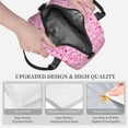 thumbnail image 3 of Disketp Breast Cancer Awareness2 Lonchera Térmica para Mujer y Hombre, Bolsa de Almuerzo Reutilizable e Impermeable para Trabajo, Viajes y Picnic, 3 of 7