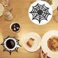 thumbnail image 4 of WIFKLSIIPG Mesh Cup Mat Tableware Decoration Atmosphere Party Decoration 2mm Nonwoven Fabric 1pc(Black), 4 of 8