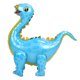 thumbnail image 1 of Kit de Globos de Dinosaurio Zhivalor Papel de Aluminio 93 cm Azul, 1 of 8