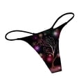 thumbnail image 2 of Gibobby Calzoncillos Talle Bajo Dama Calzoncillos sexys para mujer, calzoncillos sexys con patrón cómodo, calzoncillos sexis suaves de tiro bajo, calzoncillos(Rosa， XXL), 2 of 5