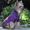 thumbnail image 2 of Doggie Design Sport Hoodie Flex-Fit Embroidered Fleece Lined Sweatshirt Purple / 4XL, 2 of 6
