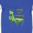 thumbnail image 4 of Inktastic Praying Mantis- Clearly Up to Something Boys or Girls Baby Bodysuit, 4 of 5
