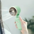 thumbnail image 4 of XGFHYJEH Hand Held Fan, Mini Fan Handheld, Hand Held Fan Rechargeable, Portable Folding Hand Held Cooling Fan, 4 of 7