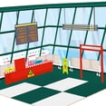 thumbnail image 6 of 1:12 Background Diorama Showcase Background, Camp Scene Layout for Action Figures, Vehicle Scene Toy Dolls Diecast Car Style B, 6 of 7