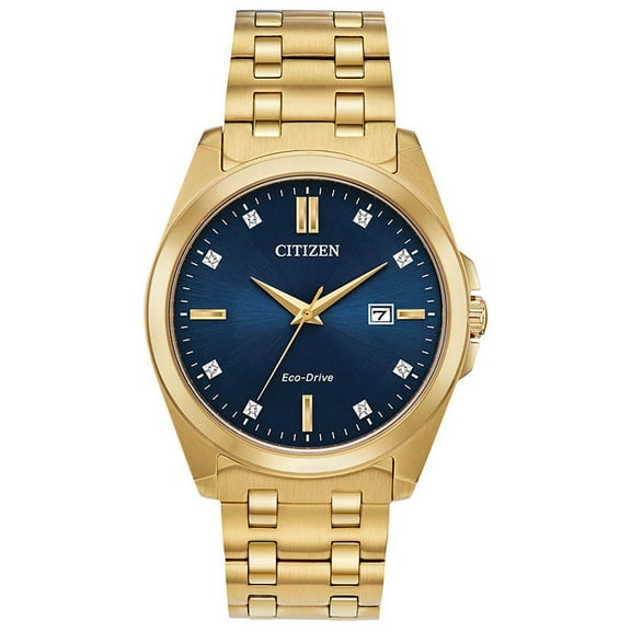 Citizen BM7103-51L Men's Corso Yellow Gold Bracelet Diamond Watch