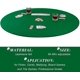 thumbnail image 2 of Poker- och Bridge-bordstyg med Elastisk Duk för Bord 36-48 Tum Speltillbehör, 2 of 5