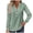 Green, variant on Womens Plain Tshirts Long Sleeve Going Out Tops for Women Fall Large Loose Solid V Neck Loose Single V Neck Blouses Business Casual Green M