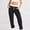 Black, variant on YHAJDS Women's Winter Trousers,Casual Pants for Women Womens Sweatpants Print Drawstring Elastic Waist Cuffed Ankle Slim Leisure Sports Pants