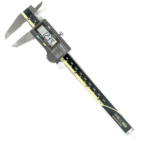 Mitutoyo 500-196-30 Absolute Digimatic Caliper, 0-6" / 0-150mm