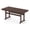 Coffee Rectangle Tables, variant on Carolayne 18'' HDPS Outdoor Dining Chair Set of 2, Patio Chair with Armrest for Backyard, Medium Gray