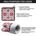 thumbnail image 7 of 2-Piece Modern Art Pioneer Flower Kitchen Linen Sets, 7 of 7