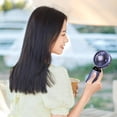 thumbnail image 6 of 5000mAh USB Rechargeable Battery & 5 Speeds Portable Handheld Fan, Personal Fan with Lanyard [Purple], 6 of 6