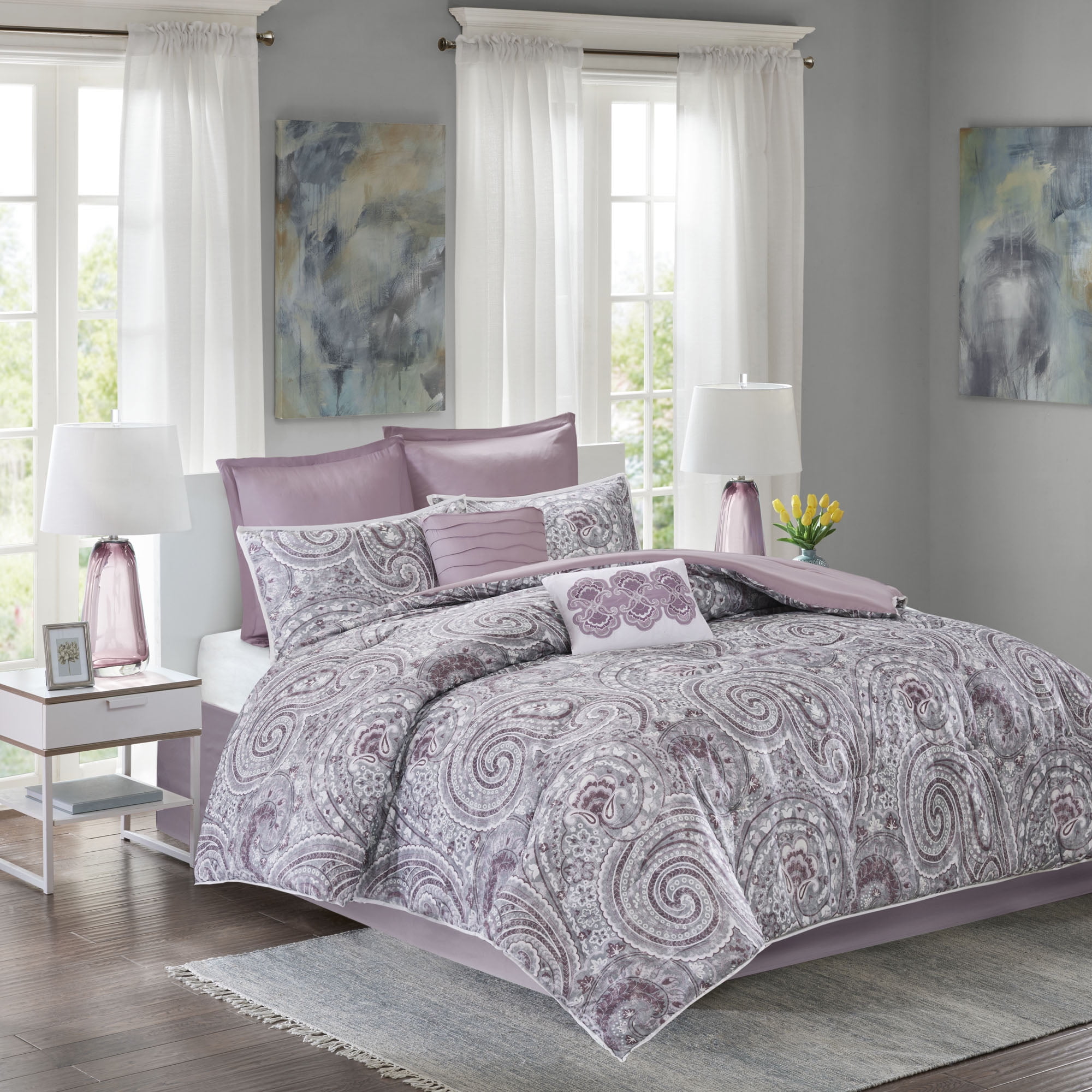 Purple Bedspreads Queen