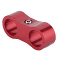 thumbnail image 3 of Oil Fuel Hose Separator, Durable 6AN Reusable Length 44mm Hose Separator Clamp, Oil Line For Fuel Hose Red, 3 of 8