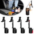 thumbnail image 4 of 2-in-1 Rotating Car Cup Holder & Phone Mount - Adjustable, Multifunctional, Fits Most Cup Holders, 360° Rotation, Easy Install - Black/Space Gray/Silver/Red, 4 of 8