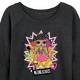 thumbnail image 3 of LOL OMG! Fashion Dolls - Neonlicious - Women's Lightweight French Terry Long Sleeve Shirt, 3 of 5