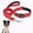 Red#3, variant on XiYing Reflective Nylon Dog Collar and Leash Set with Safety Locking Buckle, Adjustable for Medium Dogs, Walking, 2-Piece Set