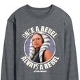 thumbnail image 3 of Star Wars - Once A Rebel Ahsoka - Men's Long Sleeve Graphic T-Shirt, 3 of 5