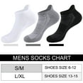 thumbnail image 2 of LOOIKOOS 12 Paris Mens/Women Ankle socks Breathable Casual Low Cut Socks For Men/Women With Heel Tab, 2 of 5