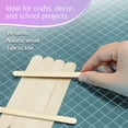 thumbnail image 3 of BAZIC Craft Sticks Natural Wood, Non Toxic Stick (100/pack), 1-Pack, 3 of 7