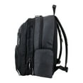 thumbnail image 6 of Eastsport Recycled Expandable Raptor Backpack, Black Chambray, 6 of 8