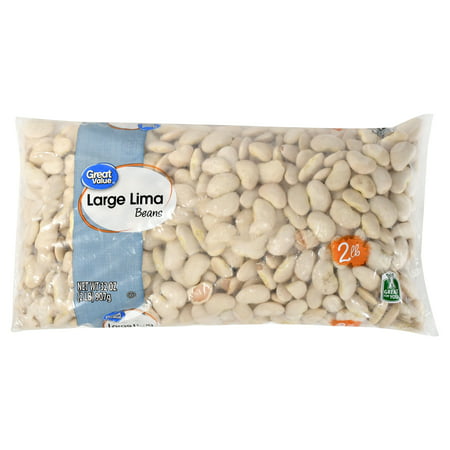 Great Value Large Lima Beans, 32 oz - Walmart.com