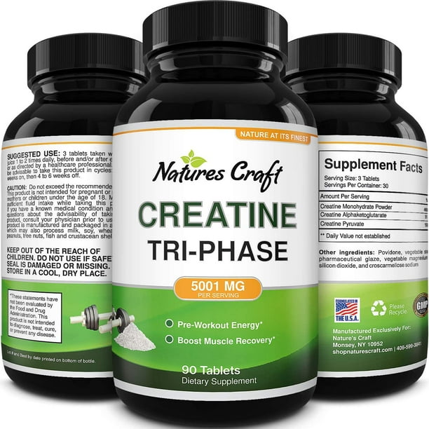 Mass Gainer Creatine Monohydrate Capsules Natural Creatine