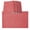 Coral Red, variant on Table Placemats Set of 4,Naked Pink Solid Color Non-Slip Kitchen Dining Tables Place Mat,Vintage Linen Washable Table Mats for Home Dinner Holiday Party Banquet